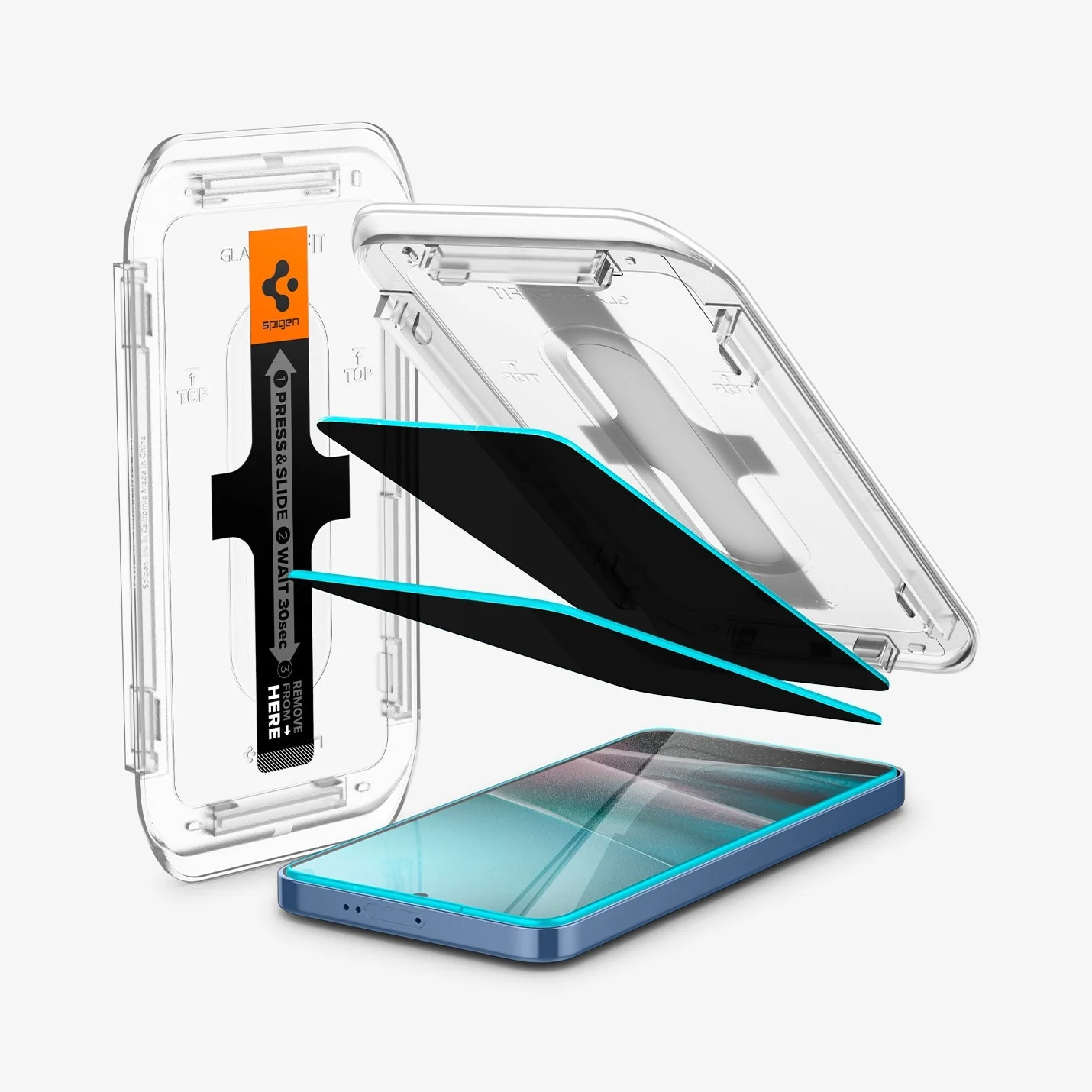 Galaxy S25 Series - GLAS.tR EZ Fit | Privacy Screen Protectors - Pack of 2 - Image 5