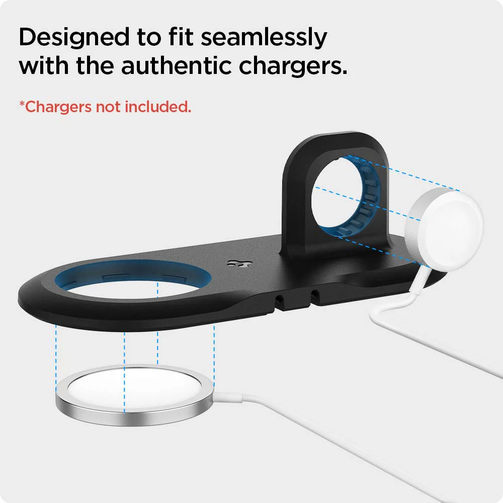Mag Fit Duo 2 in 1 mobile stand Compatible with MagSafe Charger Stand - Image 32